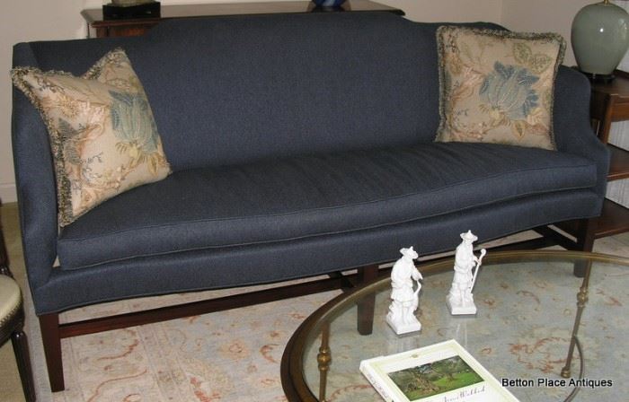 Matching Pair of Hickory Furniture Sofas