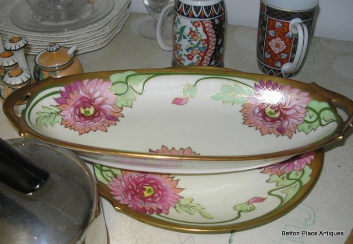 Hand painted Limoges dishes
