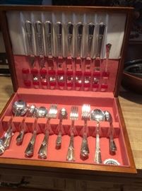 The International Silver Co.  Silverware set - tarnish resisting with Chest