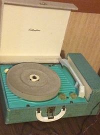 old Silvertone record player