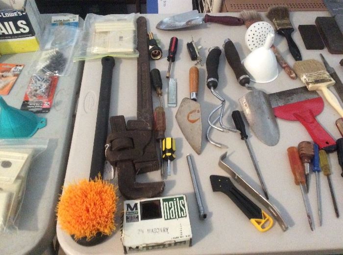 Tools - garage items