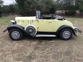1930's Ford Model A roadster - runs and looks great! Asking $15,750 cash 