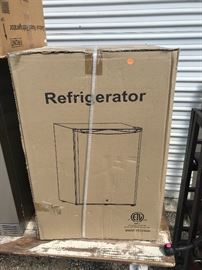 brand new outdoor fridge, never used 