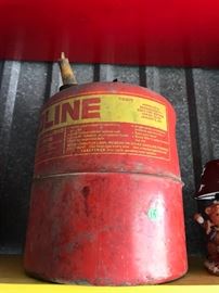 vintage gas can