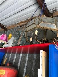 beautiful hanging glass light fixtures/lamps