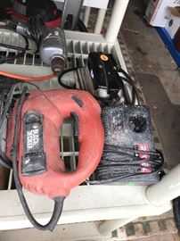 black and decker equipment.