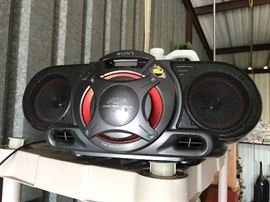 Sony boombox/cd/radio