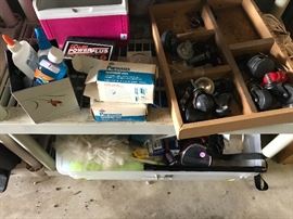 cleaning odds and ends, casters 