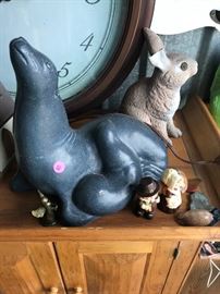 a seal and a rabbit, who would of thought?