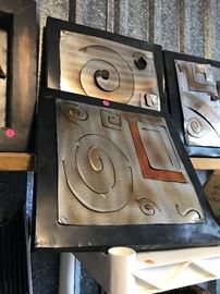 metal/tin wall art 