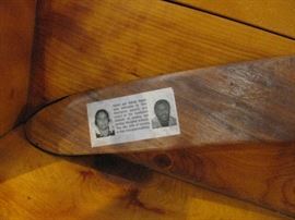 Hand Painted Boomerang