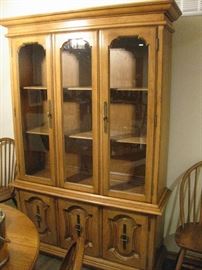 Maple Hutch Cabinet