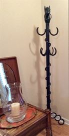 Cast Iron Horse/Horseshoe Hat Rack