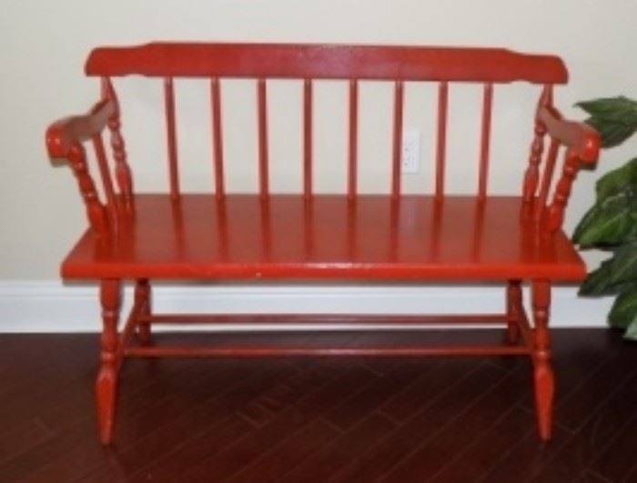 Red Bench