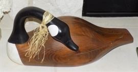 Huge handmade and signed by the artist goose