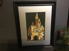 Framed artwork