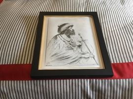 Framed artwork
