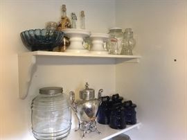 Drink dispenser, Coffee  urn, canisters, pedestal servers, Lance jar