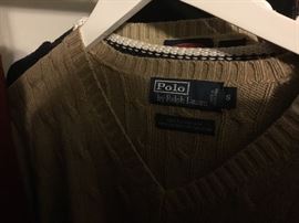 Lots of Polo and other high end clothing