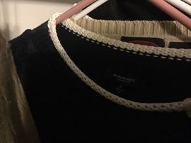 Burberry, Polo, J. Crew & other sweaters