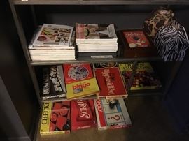 Magazines and puzzles