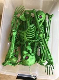 A container of skeletons
