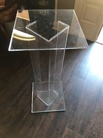 Lucite table