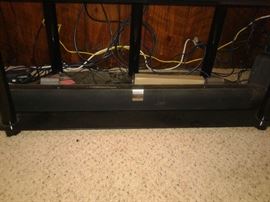 Sound bar and sub woofer 