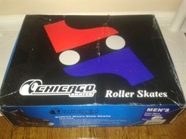 Never Used Mens size 10 Roller Skates