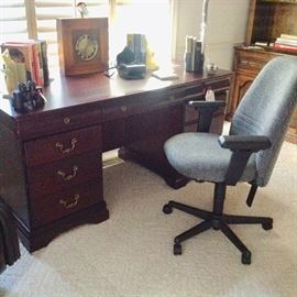 Executive Desk and Office Chair