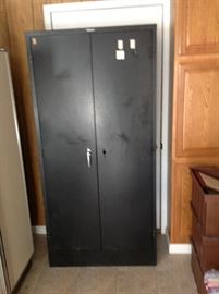 Black Metal Cabinet