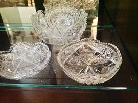 Crystal bowls