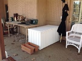 Plastic Deck Box to Keep Cushions etc... in.