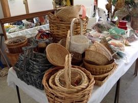 Baskets in the Garage