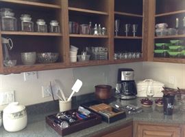 Kitchen Glassware, etc...