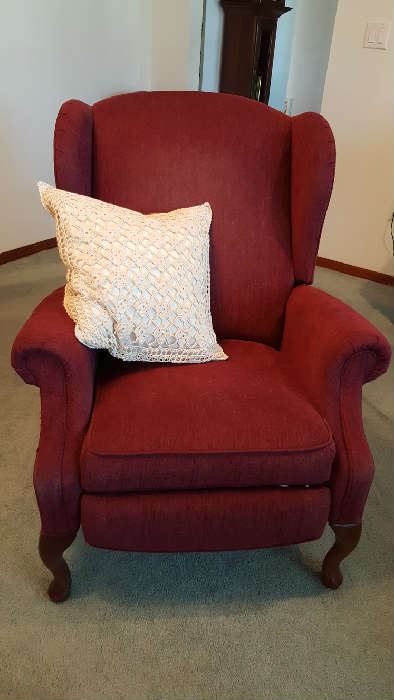 1 Queen Anne chair, very comfy and in great condition!