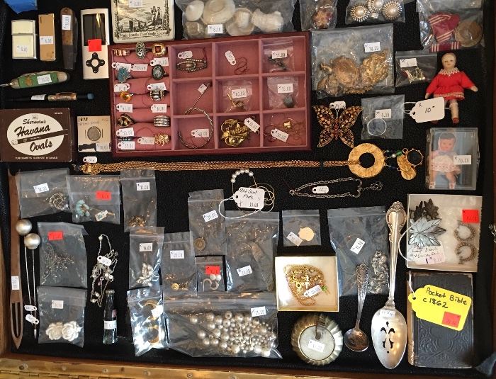 Jewelry, Rings, Pocket Knives, Lighters