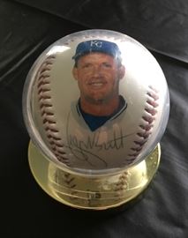 George Brett Autographed Baseball 