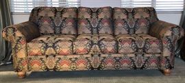 Custom Upholstered Sofa and Matching Loveseat (SOLD Separately) Photo does not do it justice!