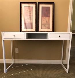 White Desk, Art Prints