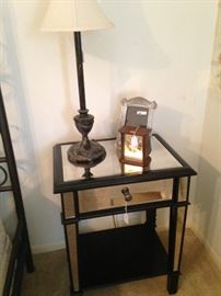 Two tier side table