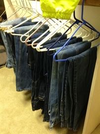 Lots of jeans