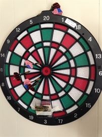 What's a game room without a dart board?