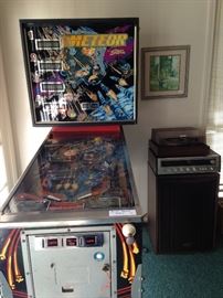 "Meteor" by Stern pinball machine