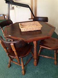 Game table & 4 chairs