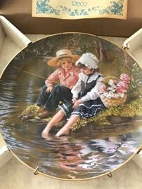 From the "Days Gone By" plate collection (by Sandra Kuck)