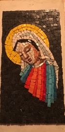 Lovely mosaic Madonna...