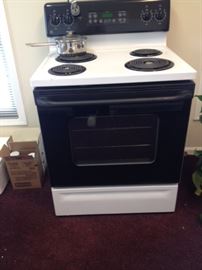 Electric Stove 30Wx25Dx45Hbackpanel