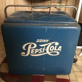 vintage Pepsi cooler