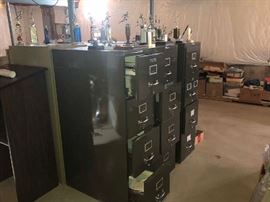 Lots of Filing Cabinets